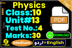10th class physics chapter wise tests pdf